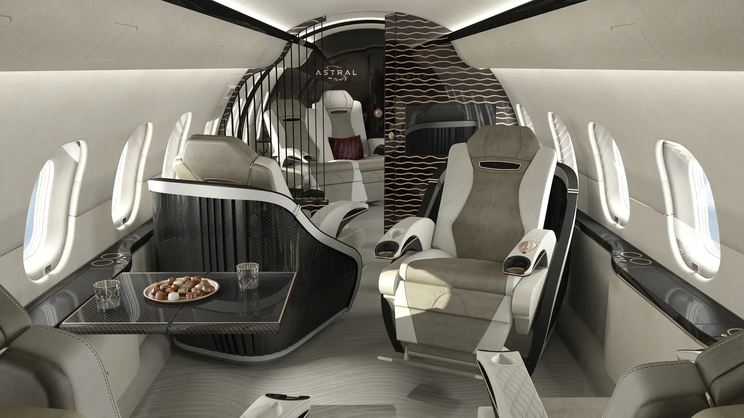 Dining and relax layout