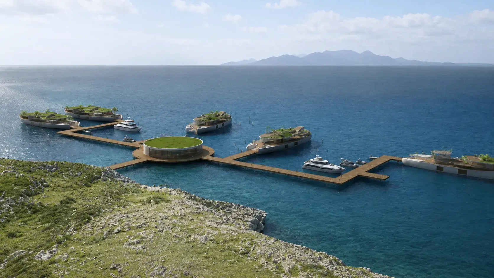 Island Emotion berthed at port