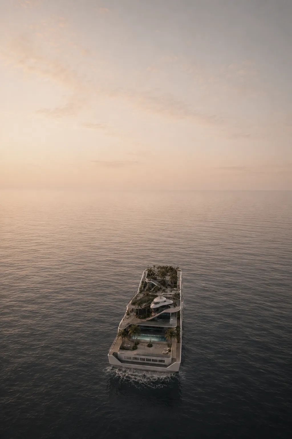 Island Emotion at sunset