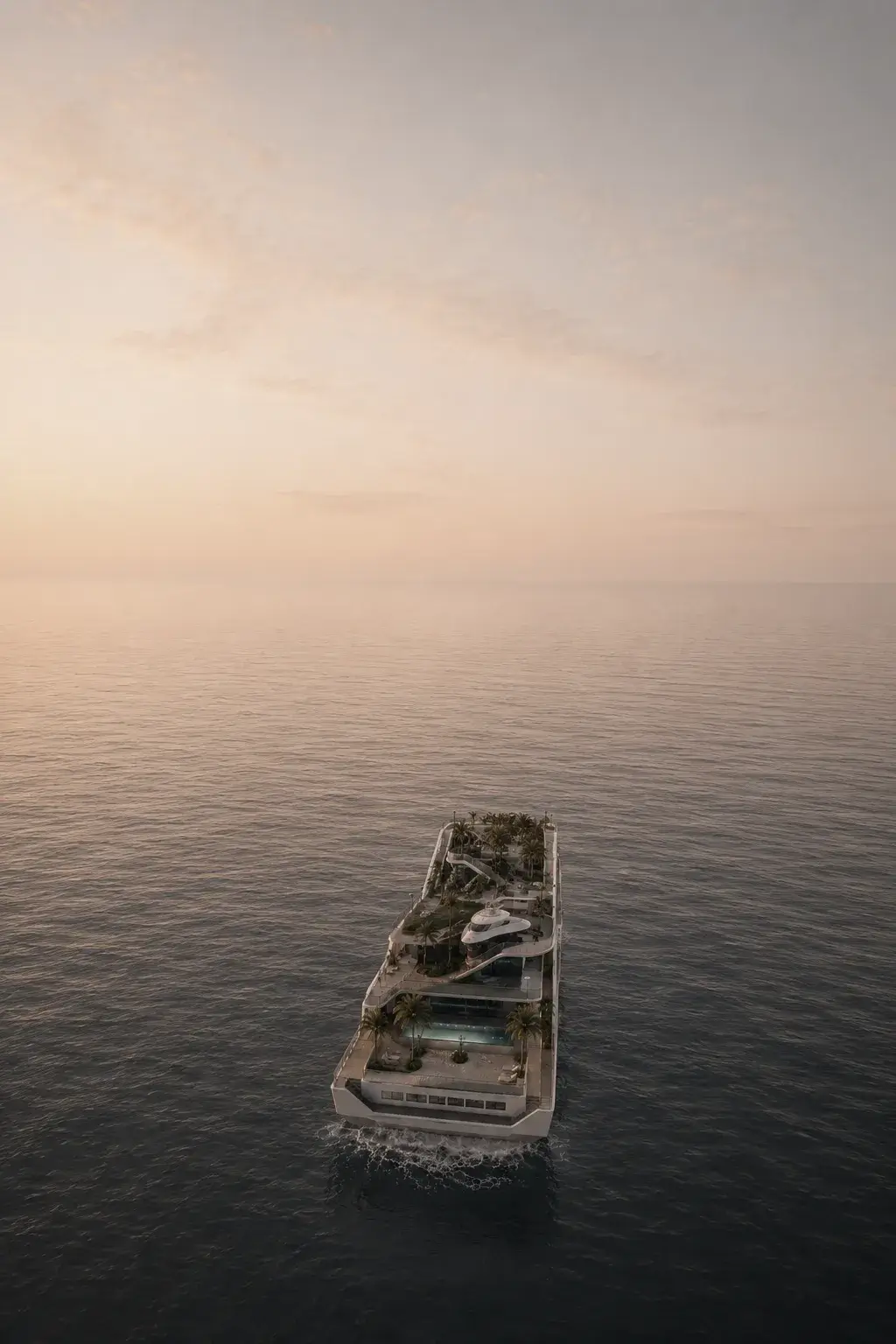 Island Emotion at sunset
