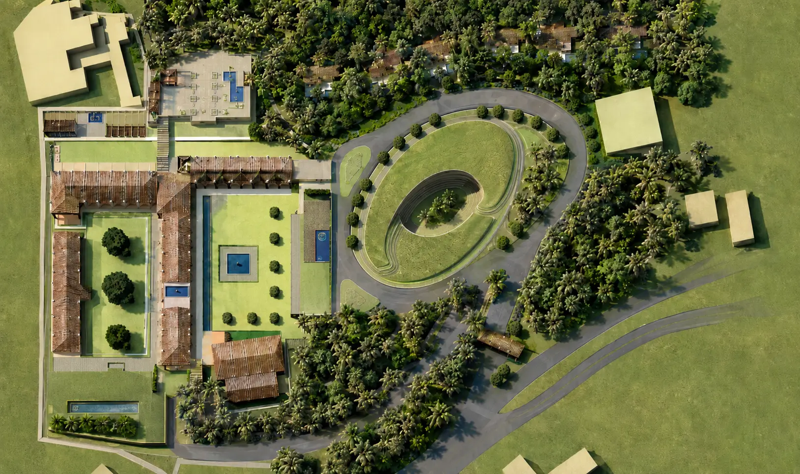 Site view of O Castelo within Tijuca National Park