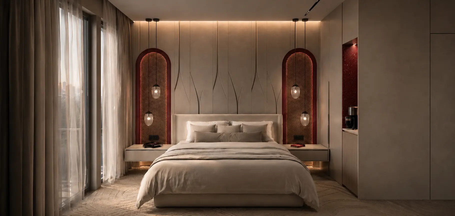 Guestroom at Radisson RED Geneva