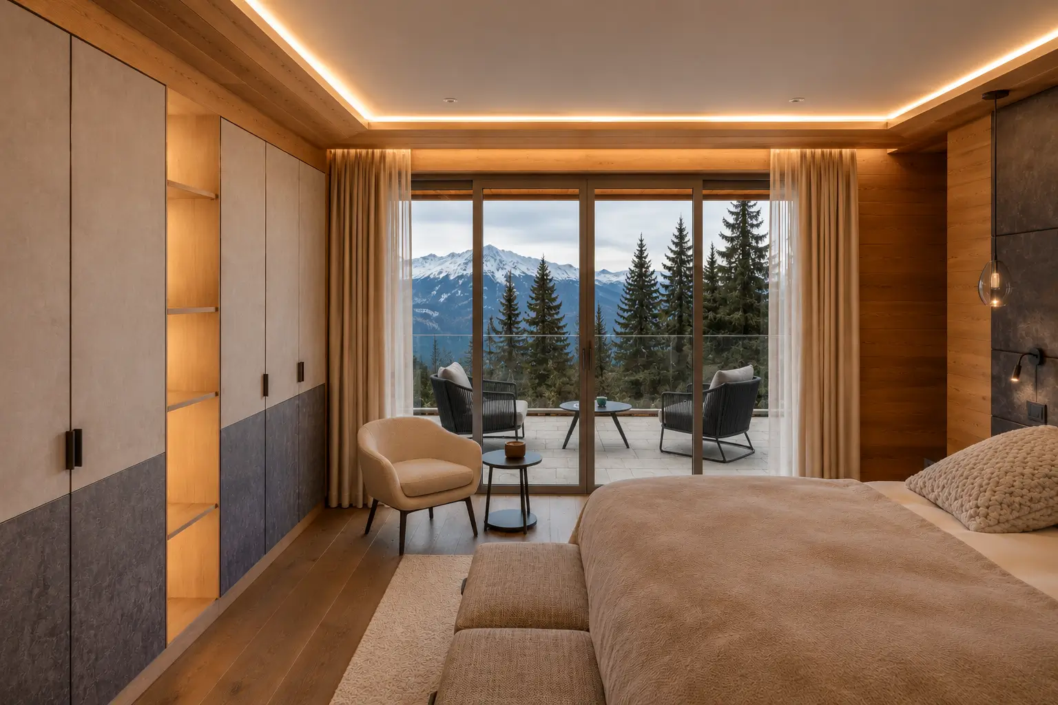 Master bedroom