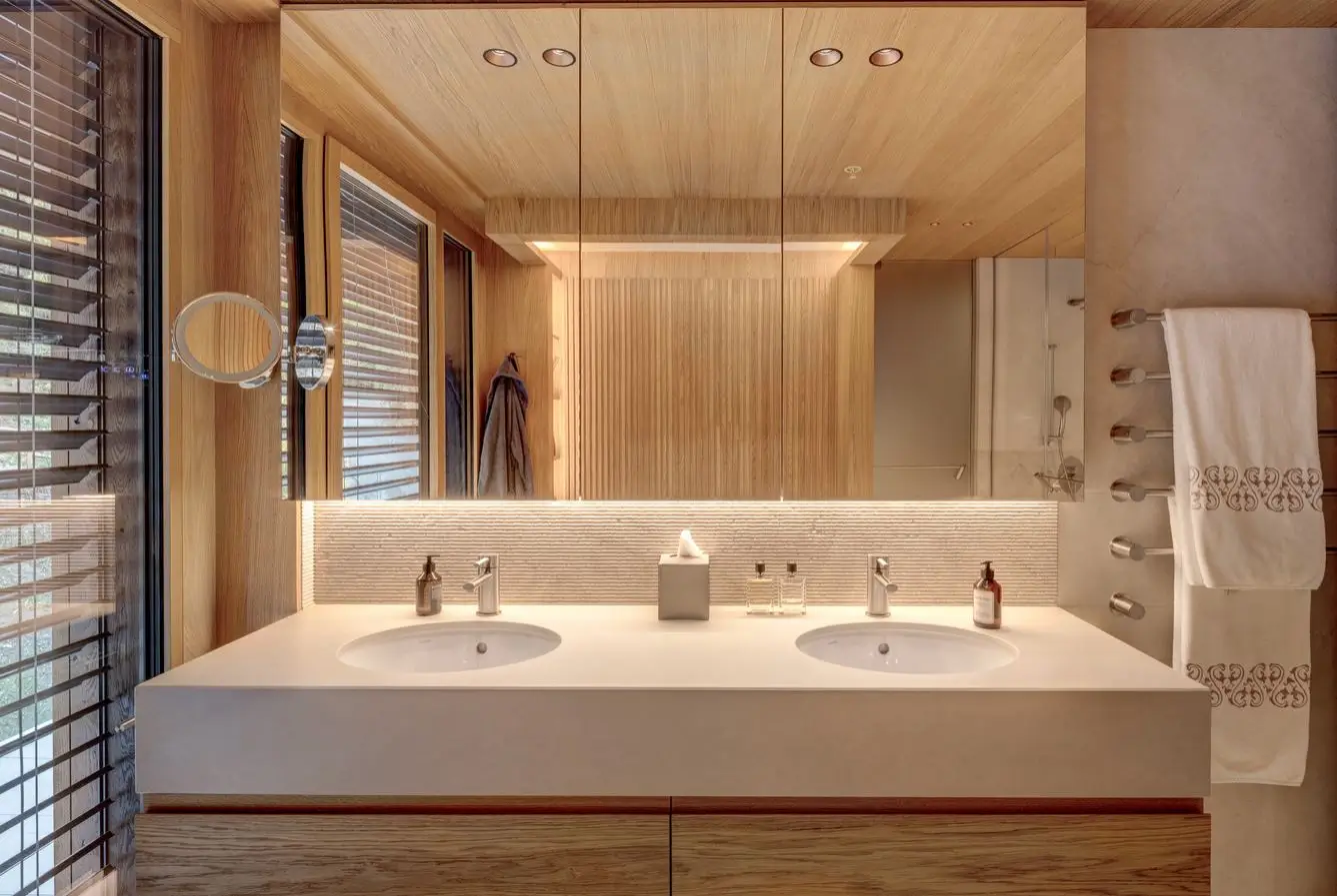 Master bathroom sink