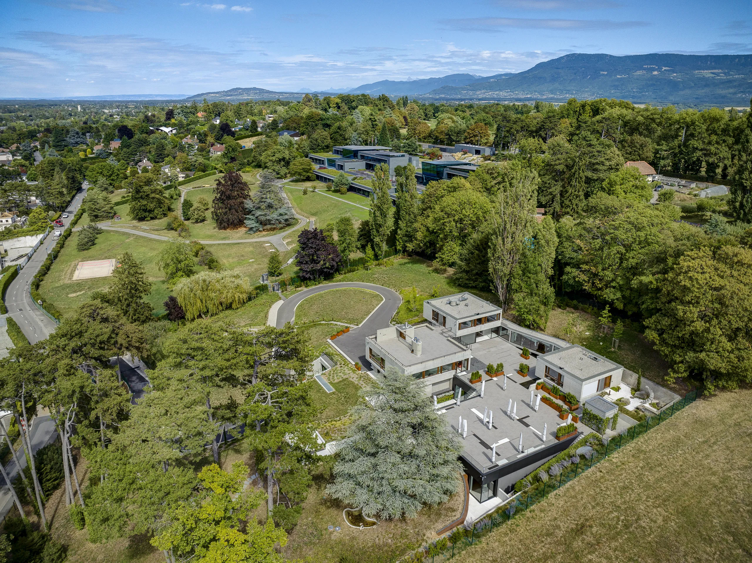Villa Mundi corporate venue overlooking the Lake of Geneva