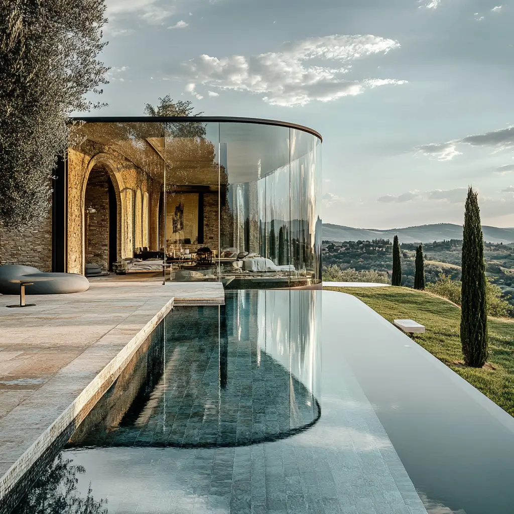 Villa Sophia ruin reimagined in the hills of Monferrato