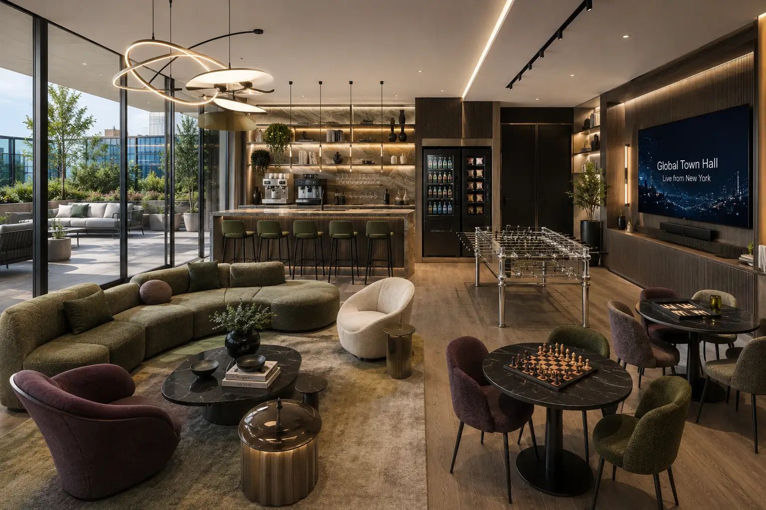 A breakout space