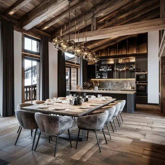 A residential kitchen
