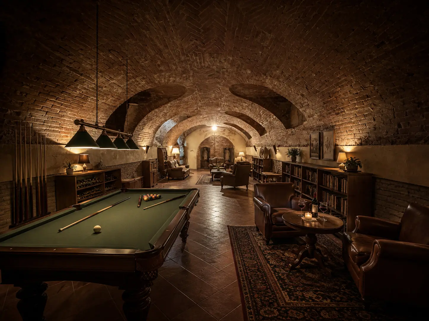 A residential leisure space
