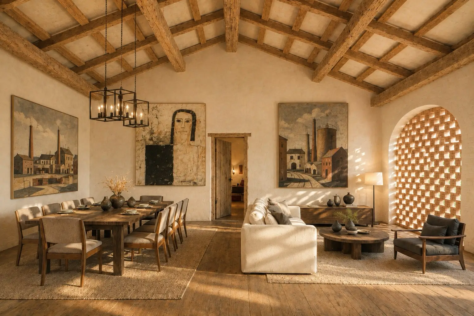 Living room at Villa Franchini
