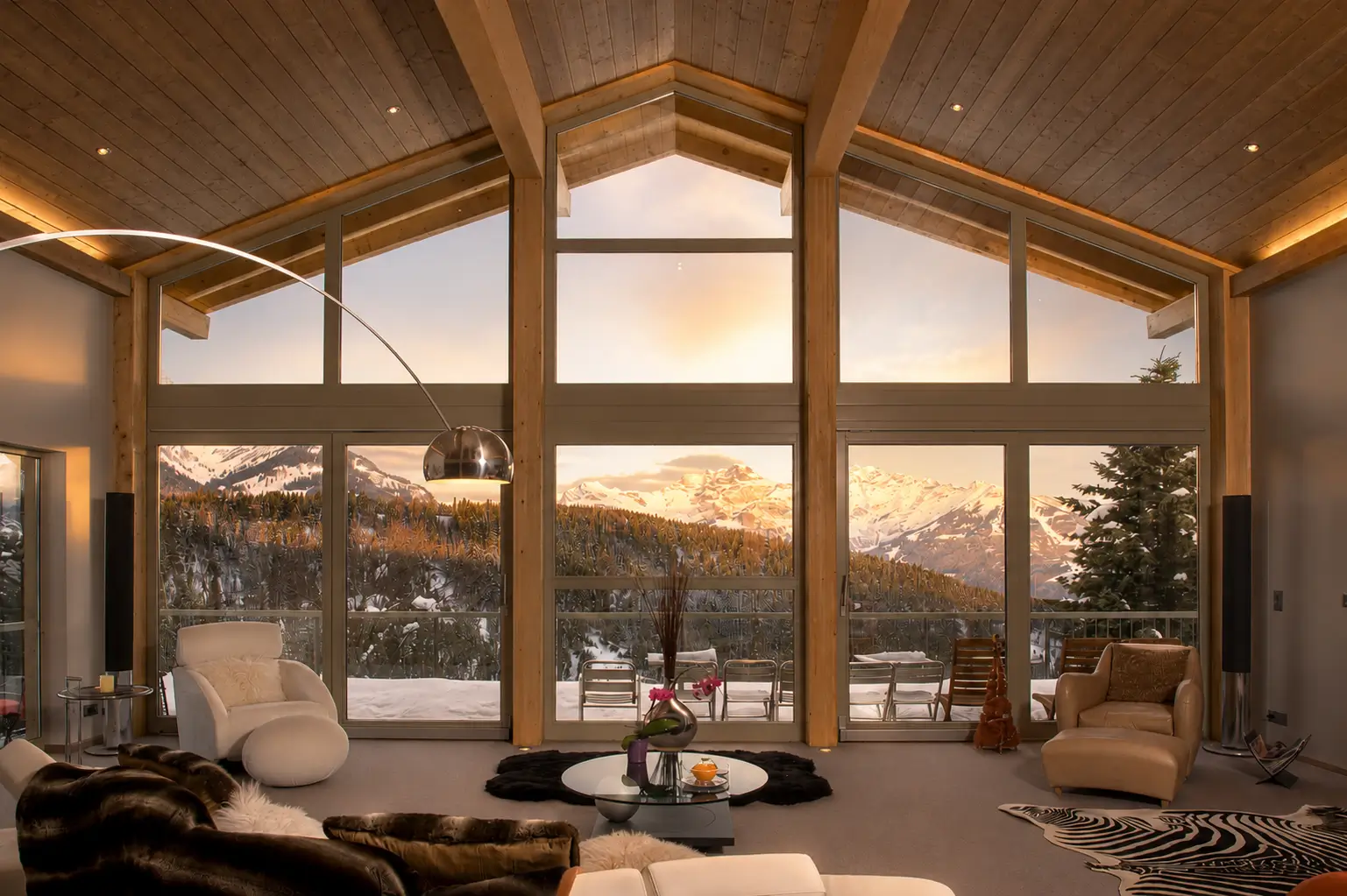Living space, Hutchinson residence