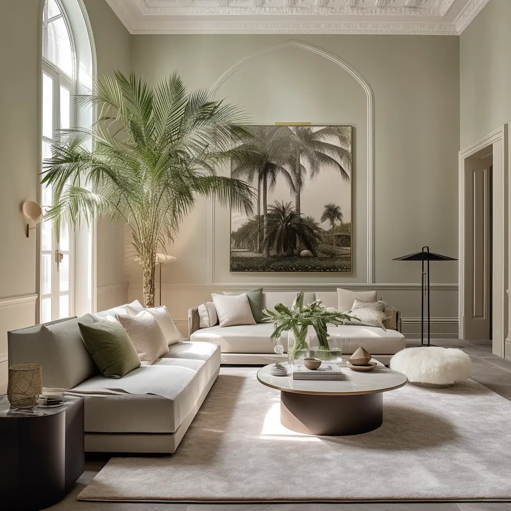 A residential living space