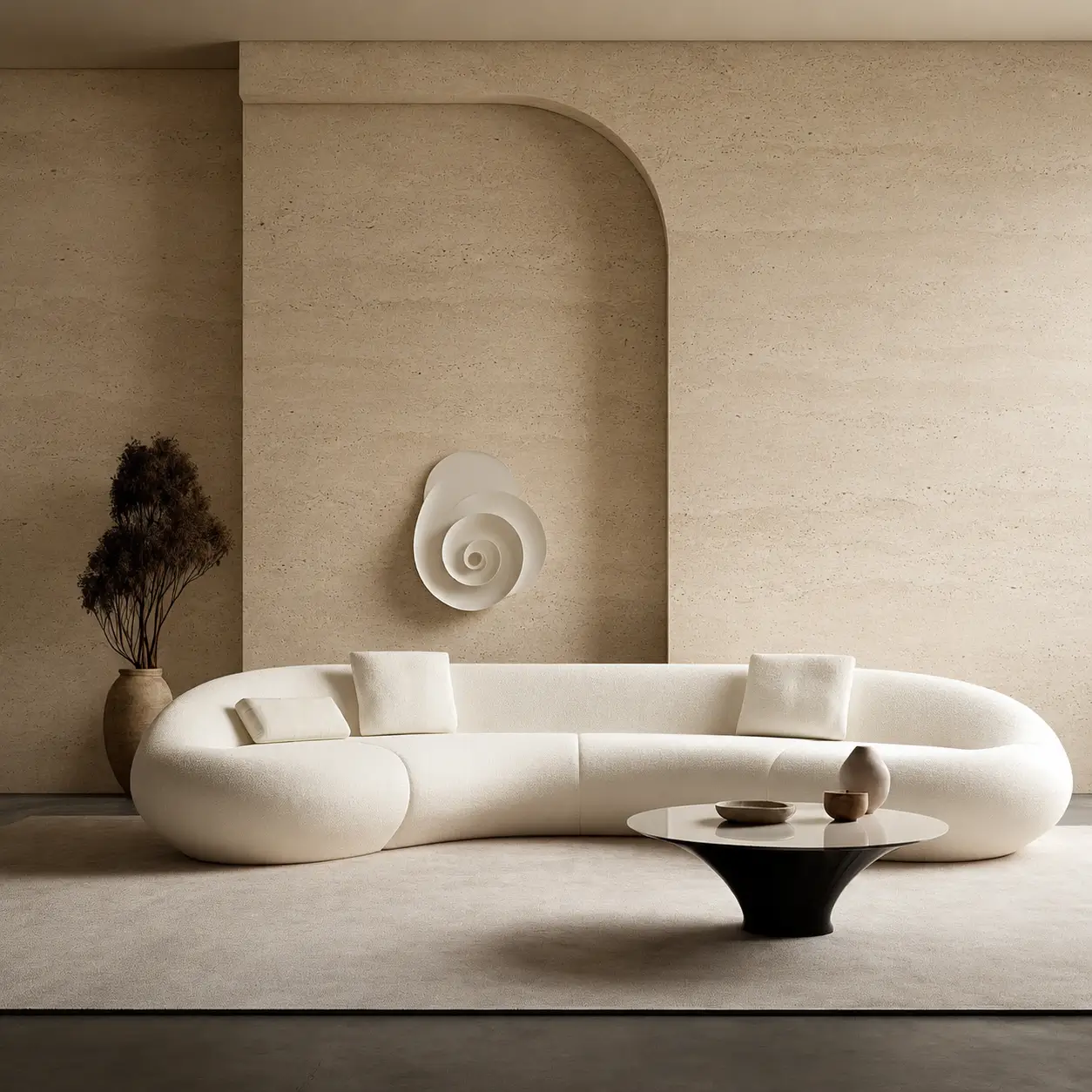 Living room at Villa Serenità