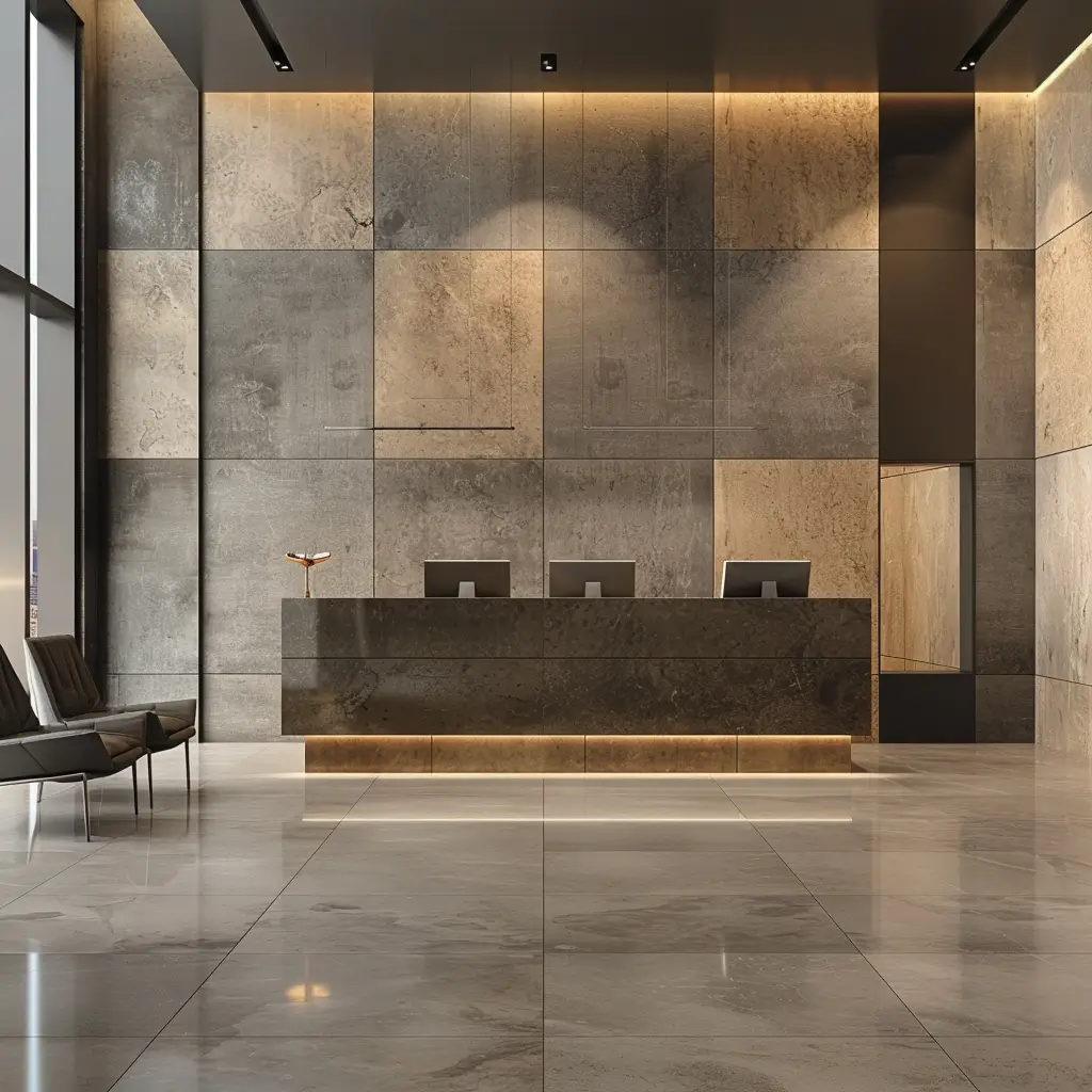 A reception space