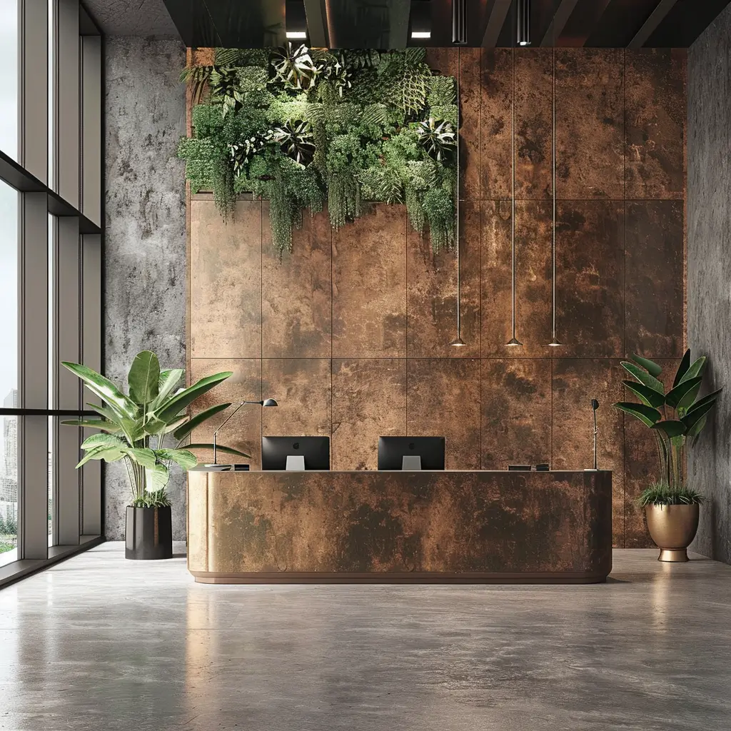 A reception space