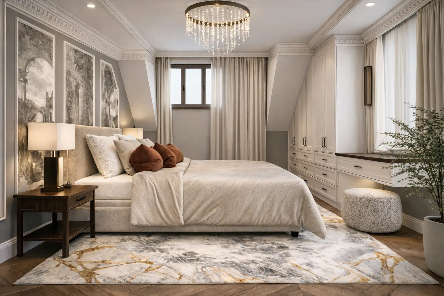 A private residential room
