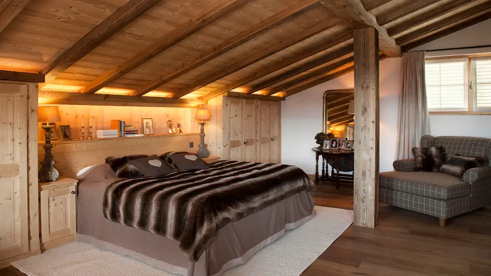 Private room at Chalet Cœur des Alpes
